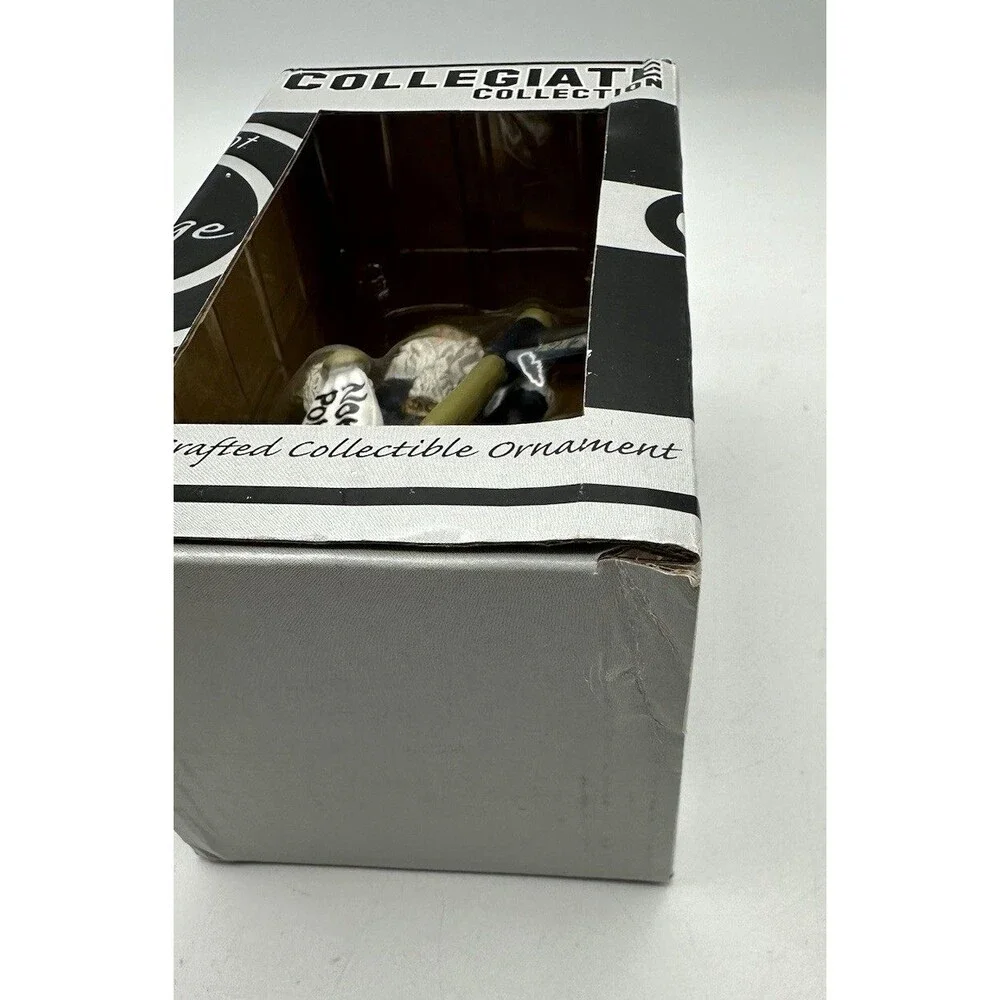 PITT Santa Ornament Collegiate Collection NEW IN BOX